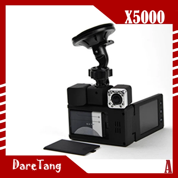 Factory Direct IR 140 Degree x5000 Dual Lens Car DVR Camera