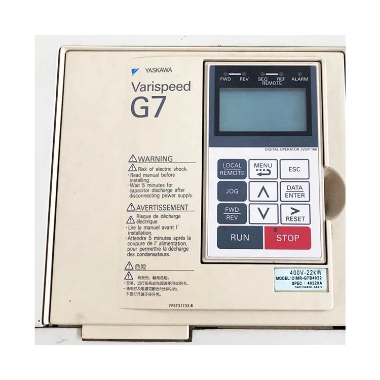 yaskawa inverter G7 frequency converter CIMR-G7B4022 22KW 380V/30KW