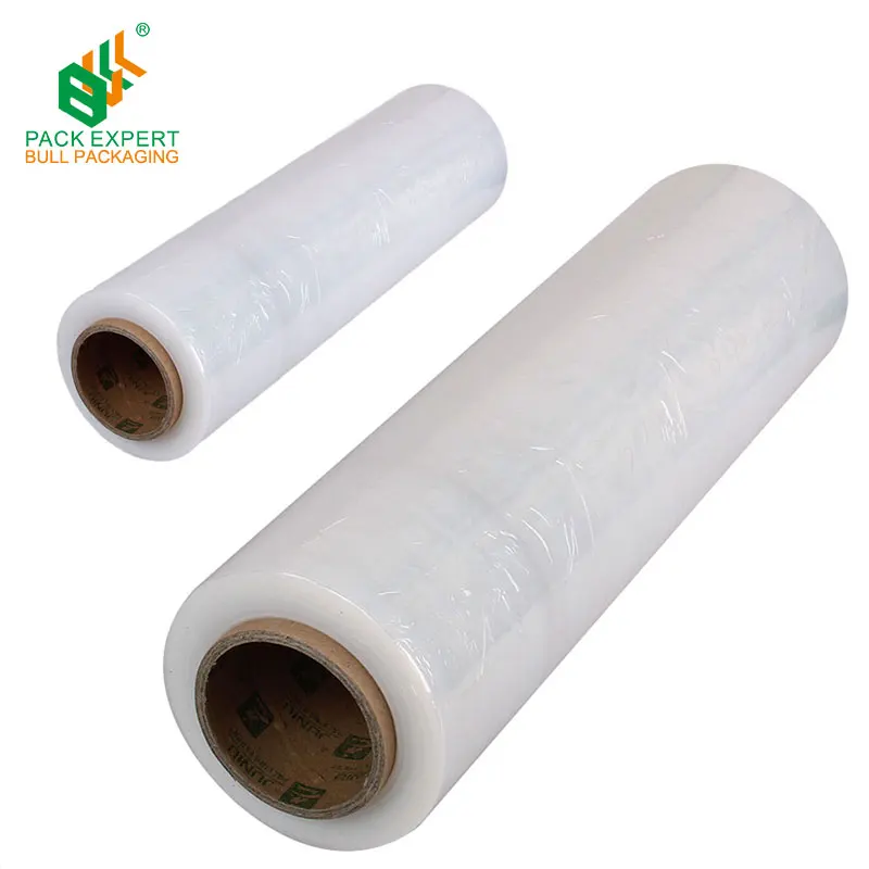 23 micron strech film for pallet shrink wrap film roll