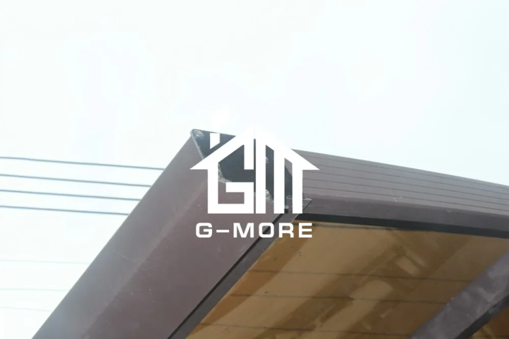 G-MORE Professional Carport Manufacturer, High Grade Easy DIY Elegant Aluminium/Solid PC Home Car port/ Car Shed