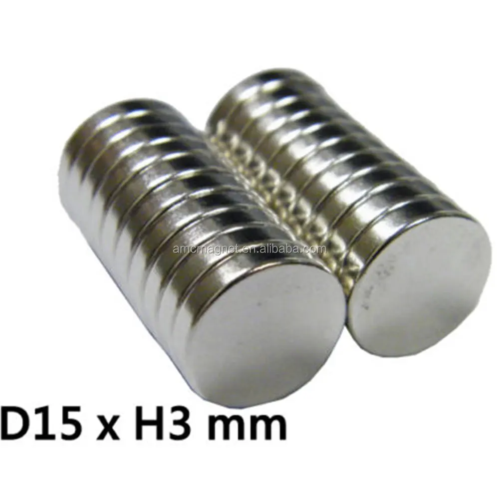 Chinese factory customized NdFeB Super strong N35 Disc Magnet