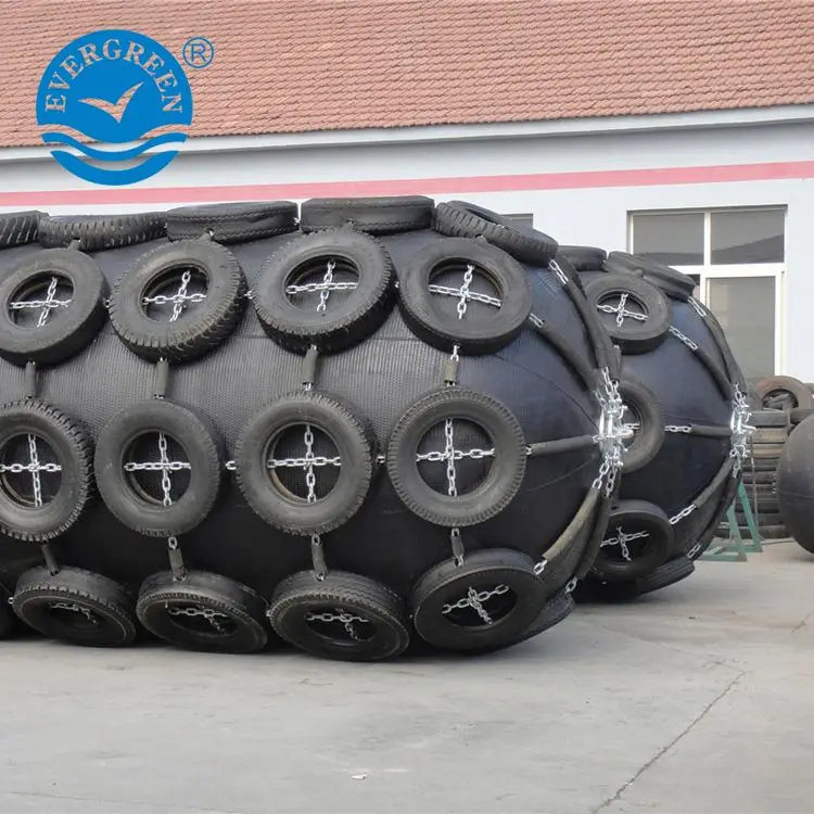 
yokohama fender inflatable floating pneumatic rubber fender for barge and oil tankers 