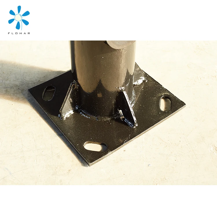 6m/8m led galvanized street lighting pole 8m