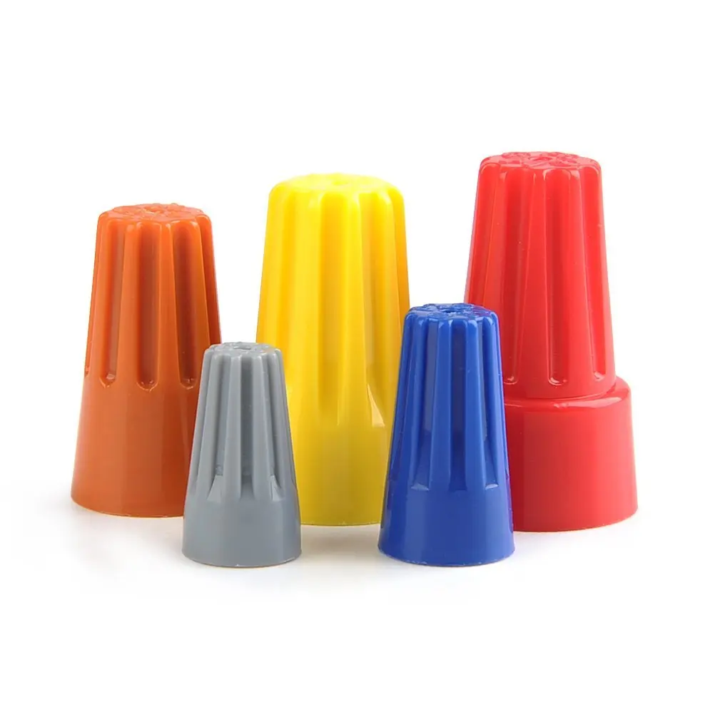 Screw Wire Connectors ,with Spring Insert Twist Nuts Connection, Easy Twist On Wire Terminal