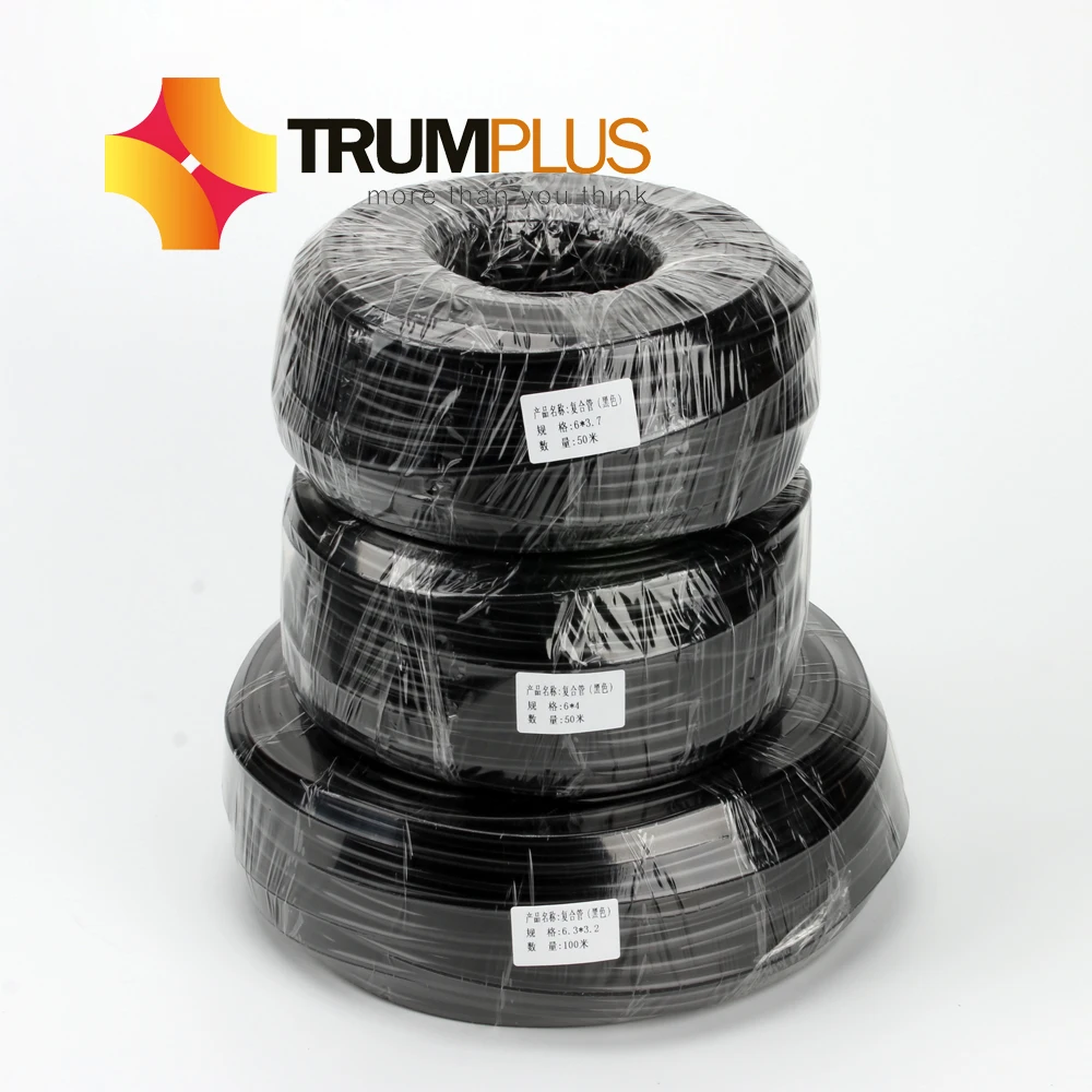 UV Ink Hose for printer 6*3.7 ink tube for damper for ink pump and filter UV printer eco solvent printer