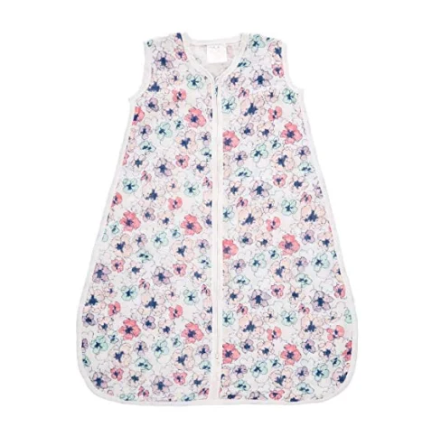 
Baby Muslin 100% Cotton Sleeping Sack Bag Lightweight Wearable Blanket 