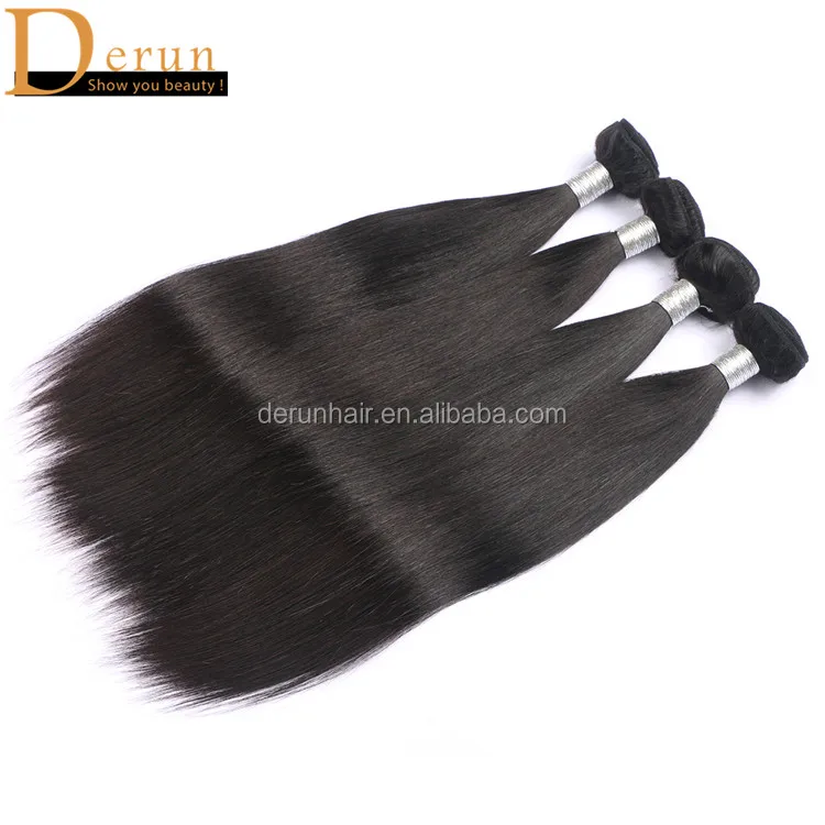 Hair Full Cuticle 100% Unprocessed Virgin Remy Peruvian Best Selling 32 Inch Hair Extension Human Hair Paypal No Shed ,no Tangle