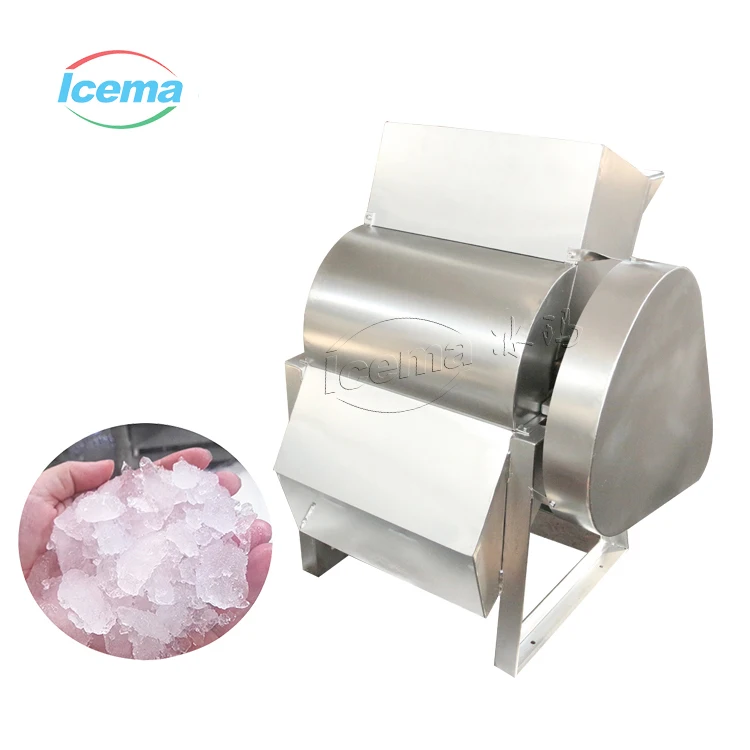 Hot sale commercial electric automatic ice crusher in Denmark