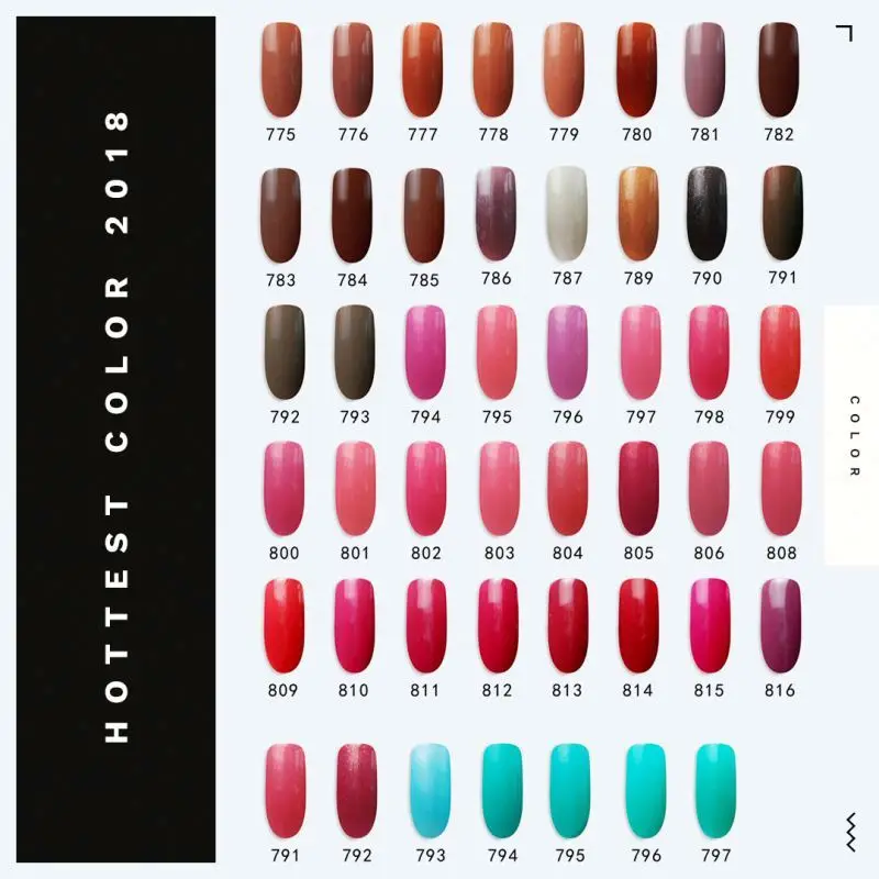 New Arrival Popular Colors Salon Professional LED Gel Nail Polish Soak off UV Gel Polish