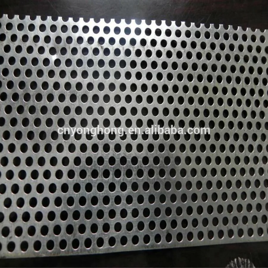 Decorative perforated aluminum  metal sheet