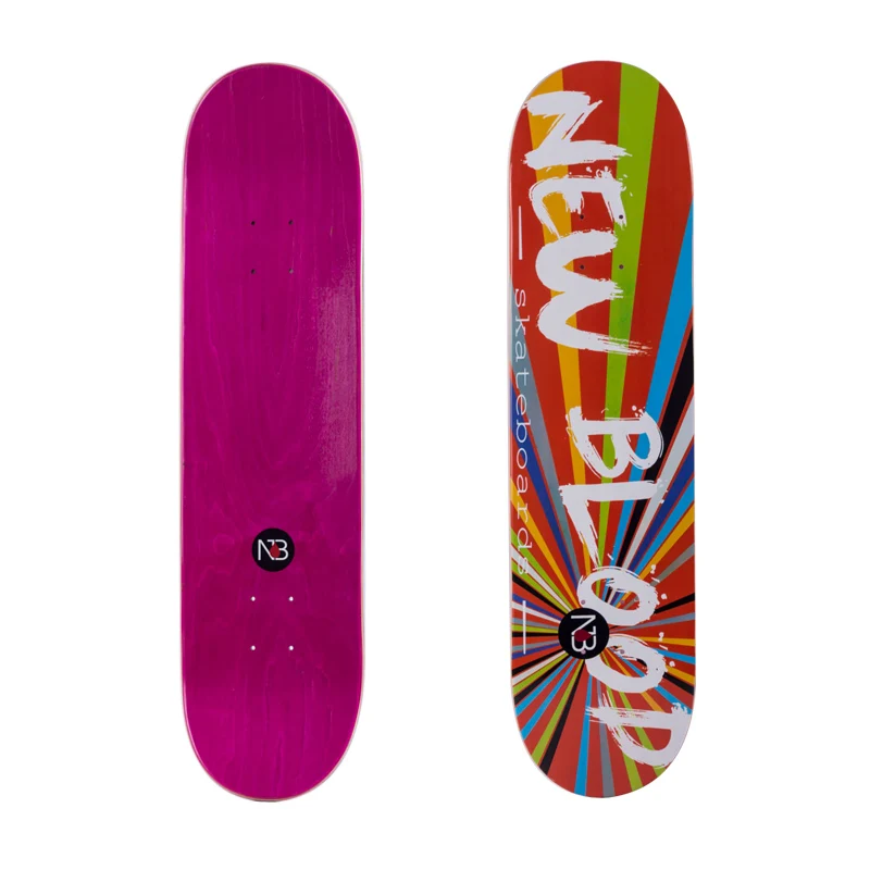 
New designs Factory custom skateboard deck wholesale complete maple skateboard company 