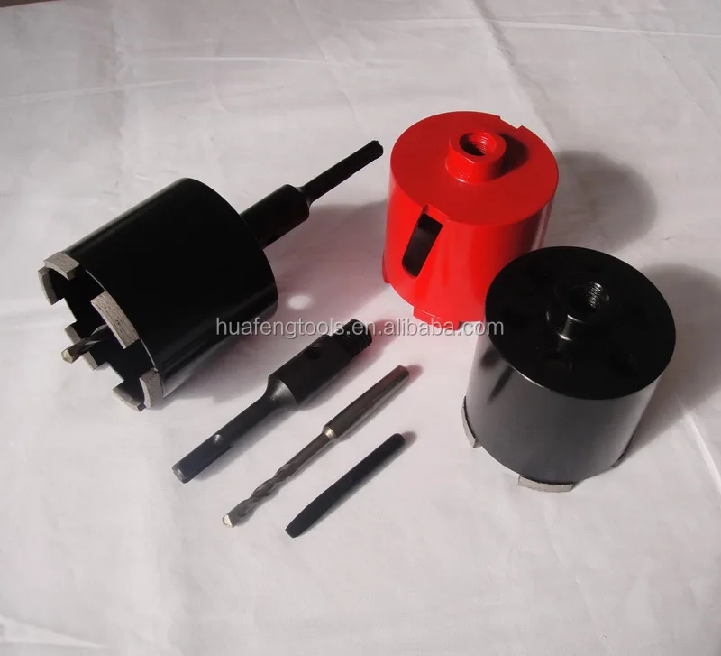 
Dry Diamond Core Drill Bit Set 