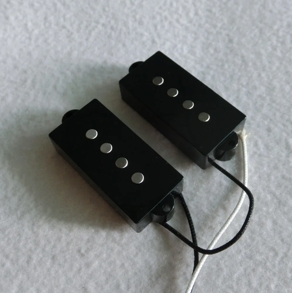 
1 Set Vintage Sound Black 4 String P Bass Pickup Alnico 5 Electric Guitar P Bass Pickup 