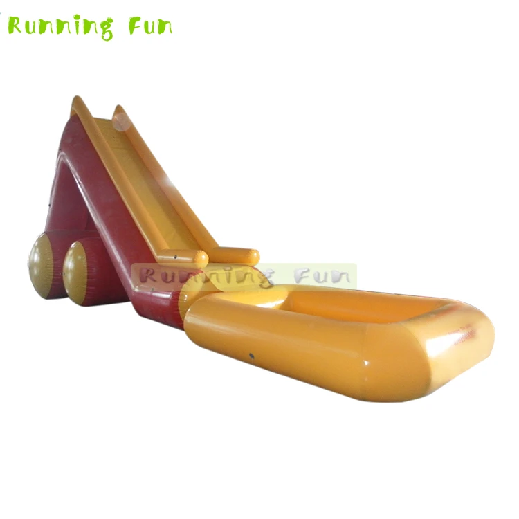 Party Rental Blow Up Water Slide With Pool Big Inflatable Backyard Water Slide Inflatable Chute With Ball Pit Pool