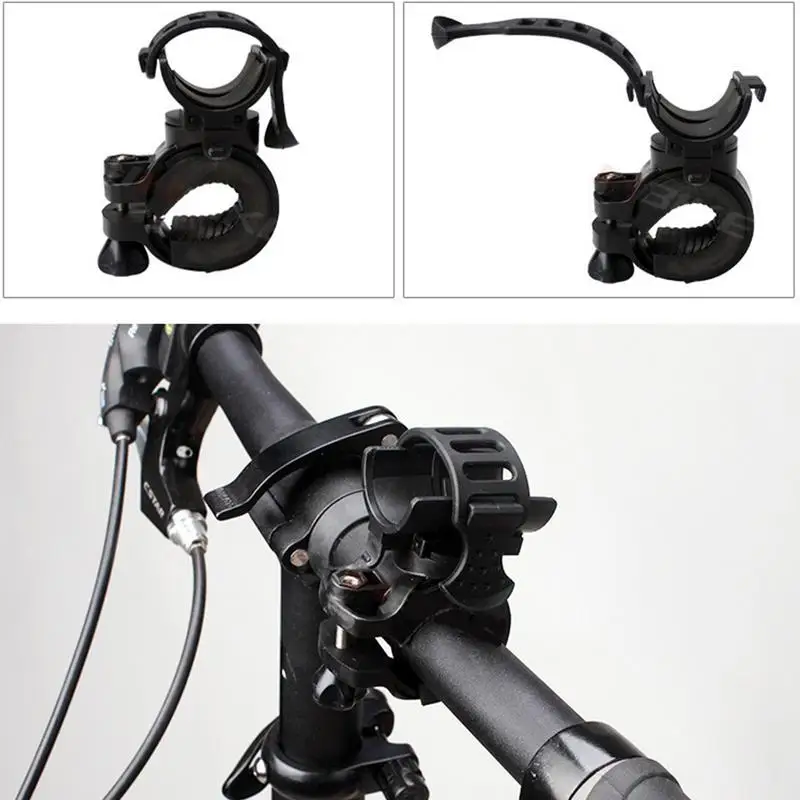 
Cheaper Plastic And Silicone Bicycle Flashlight Holder Cycling Accessories Bicycle Light Bracket 