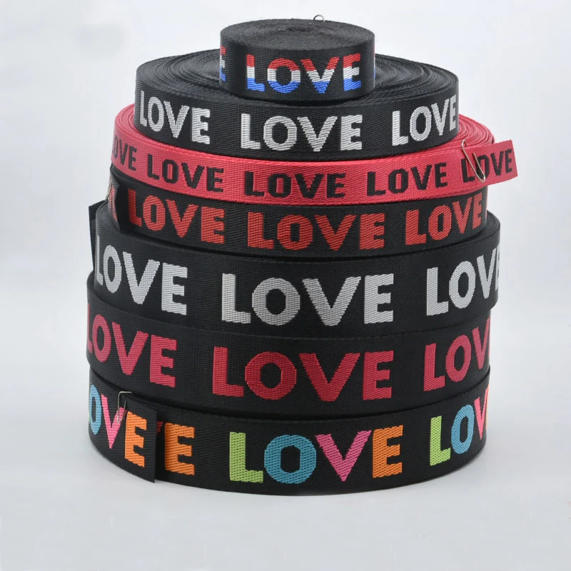 Colorful national jacquard webbing for garment decoration custom design jacquard webbing belt for bag strap
