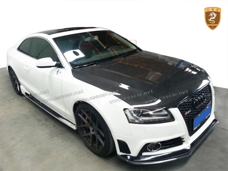 For audi a5 carbon hood car body kits