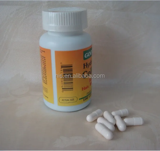 Анти-старения, гидролизованный коллаген капсулы