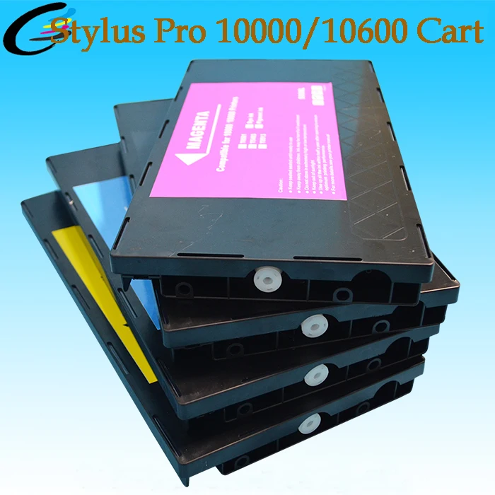 10000 500 мл Пустой совместимый чернильный картридж 10600/6 видов цветов с чипом