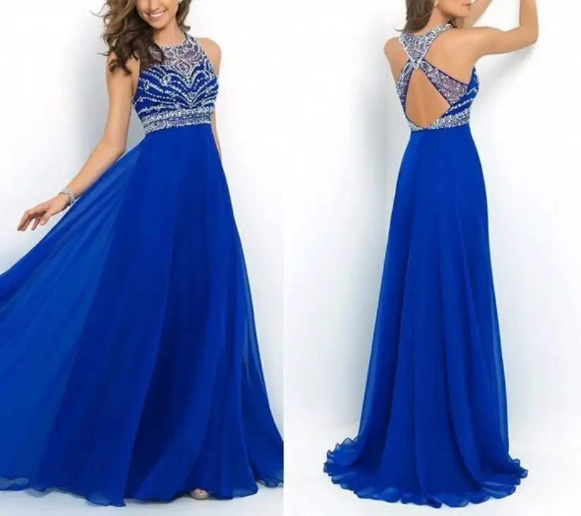 M532 D.Y fashion sexy elegant backless sleeveless long fishtail party dress