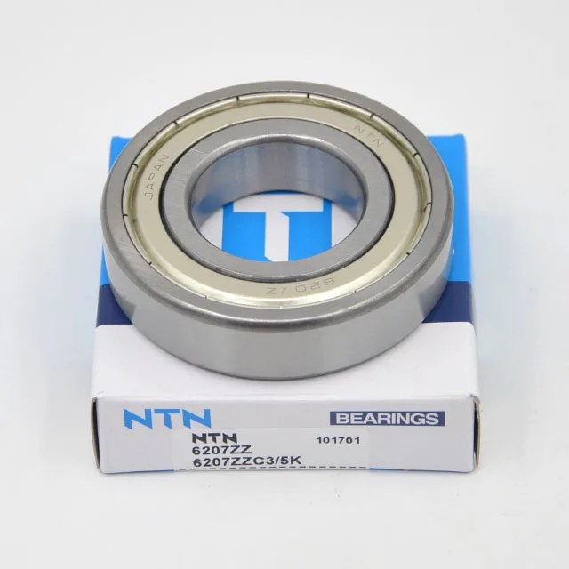Free sample NTN deep groove ball bearing NTN 6207ZZ