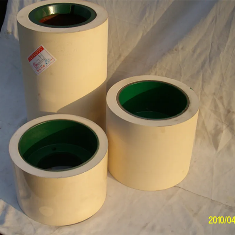6inch white and brown cheap and durable rice milling rubber roller
