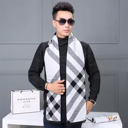 Мужской кашемировый шарф