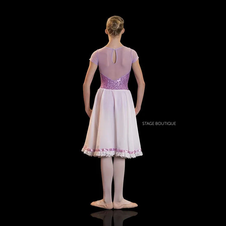 Elegant Dance Lyrical Modern Costumes Women Ballet Dress Adult Contemporary Dance Wear for Performance