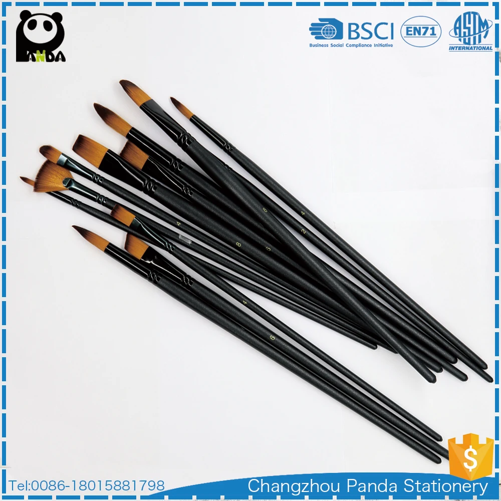 most expensive professional paint brush 12pcs high quality
