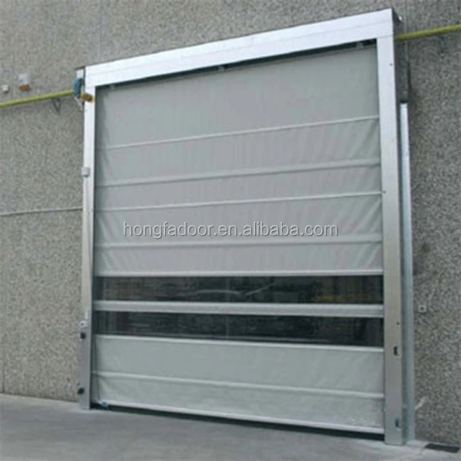 Automatic Induced High Speed Rolling Shutter Garage Doors (HF-J026)