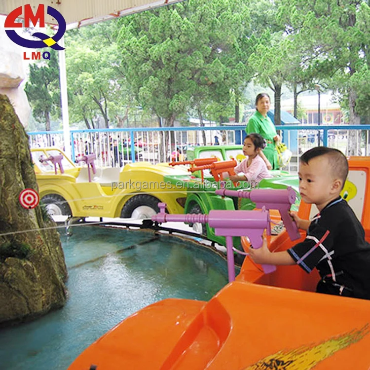 China top quality new product kids games track car watertank amusement track cars water tank car ride