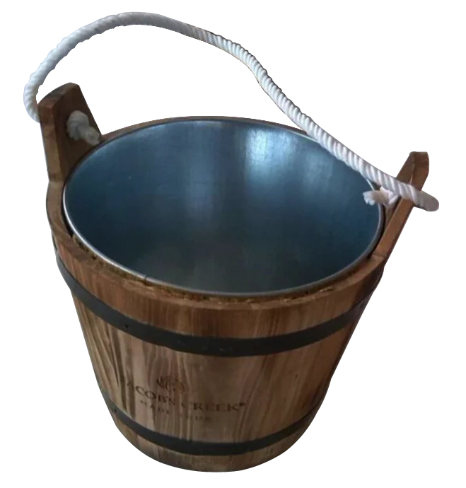 wood  ice bucket