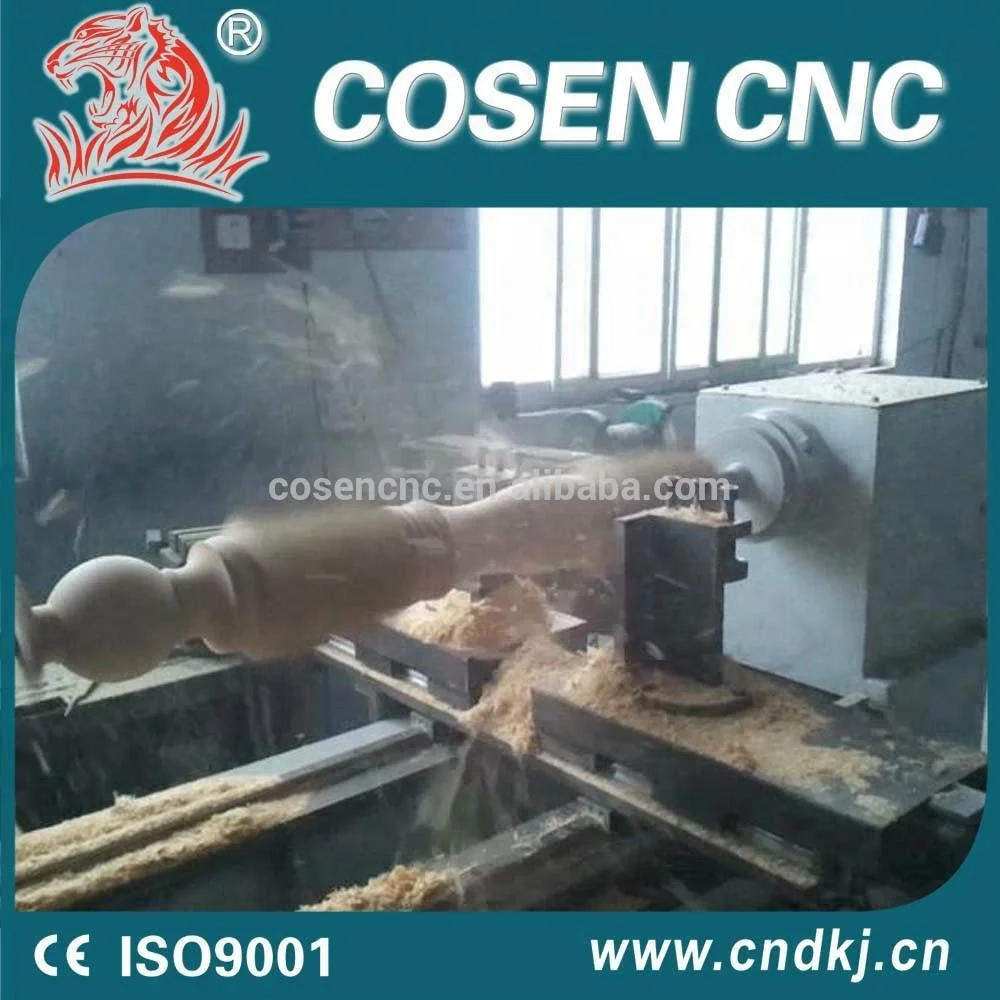 double cutting knives / blades baseball bat cnc wood turning lathe, cnc woodturning lathe