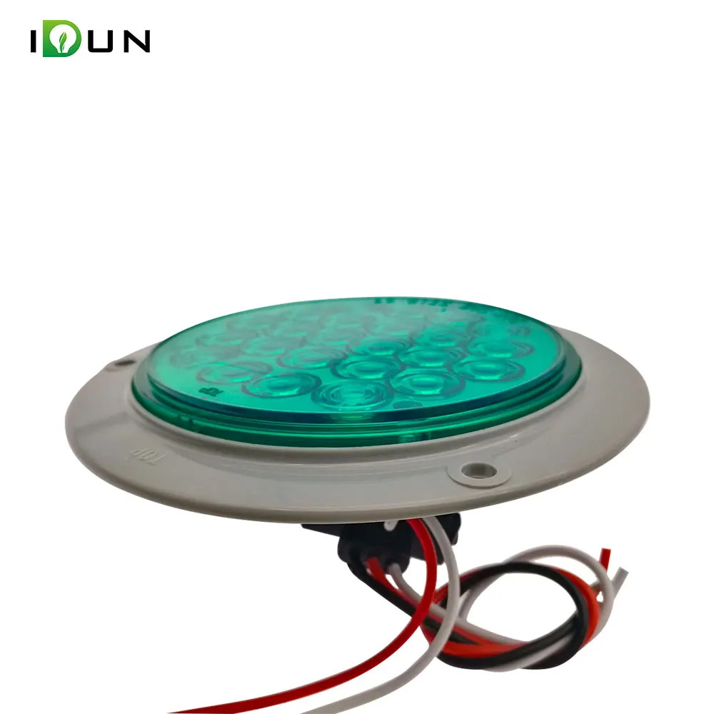 24 LED Car Truck Trailer Lorry Brake Light Stop Turn Tail Light Lamp Use for Stop Tail Indicator and Reverse