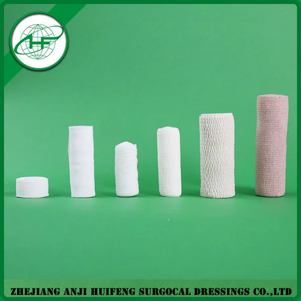 
All types customized medical PBT plain crepe elastic bandages 