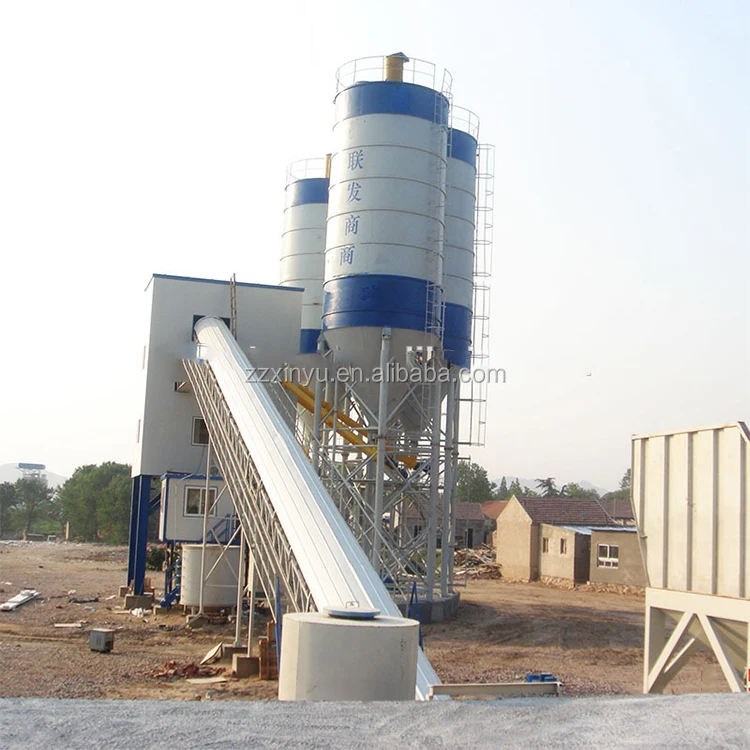 Competitive price automatic wet mix concrete batching plant