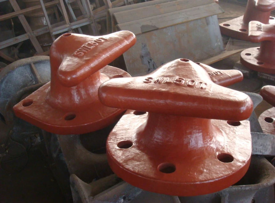 Wholesale price marine mooring steel bollard type T head bollard