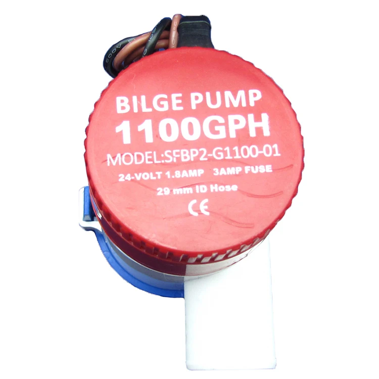 High Quality 1100GPH 24v bilge water pump boat marine bilge pump with CE CERTIFICATE