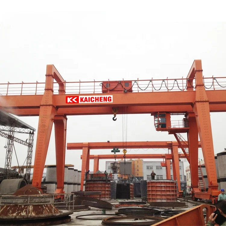 more energy-saving Lowest price cabin control rail mounted gantry crane equip with selected accessories