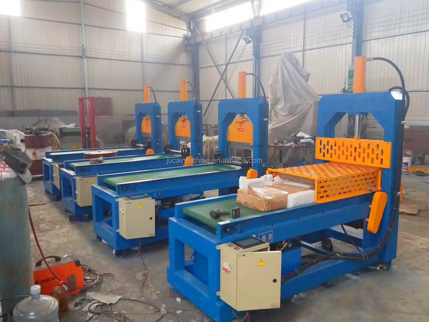 Single Knife Rubber Cutter / hydraulic rubber bale cutter /Vertical rubber cutting machine