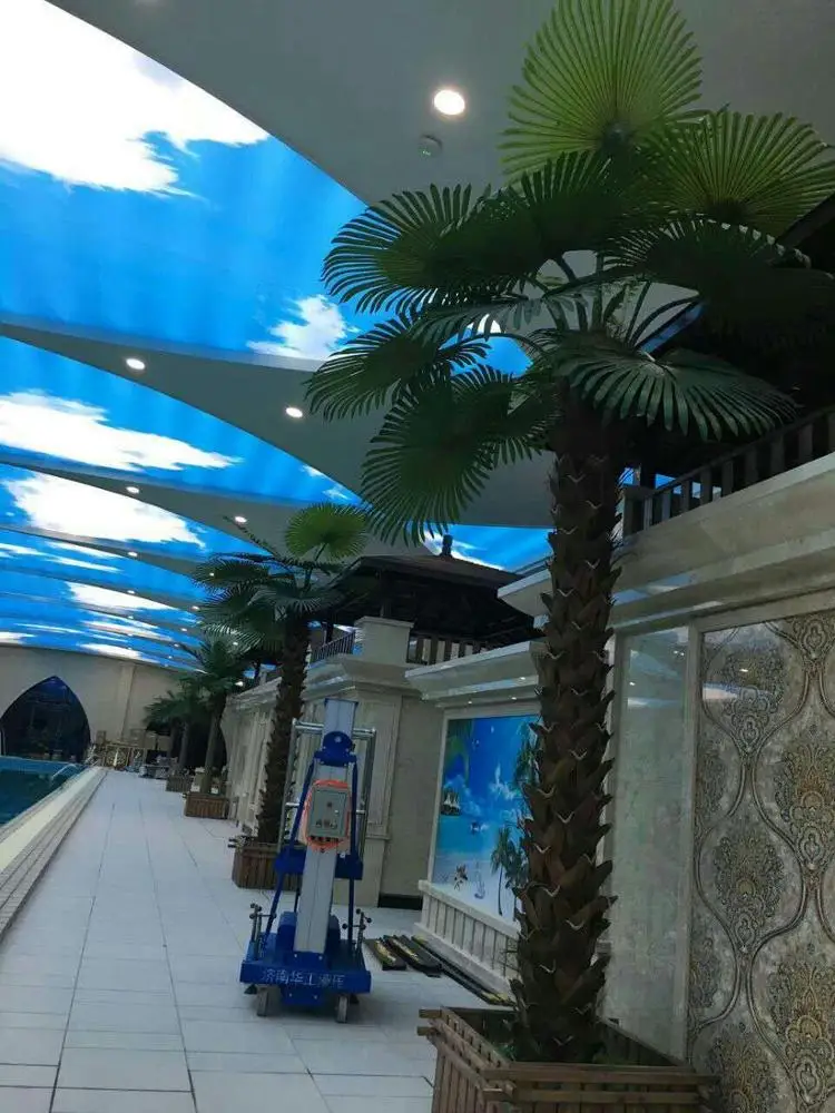 outdoor decoration cheap artificial palm tree with 2020 new design