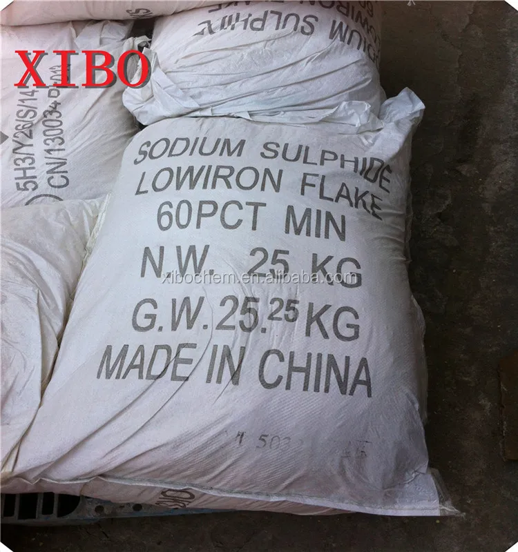 Inorganic Salts Sulfide 60% Sodium sulfide Na2S for reducing agent