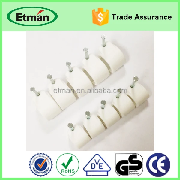 2023 Plastic Wall Cable Holding Clips,Electric Wire Clips