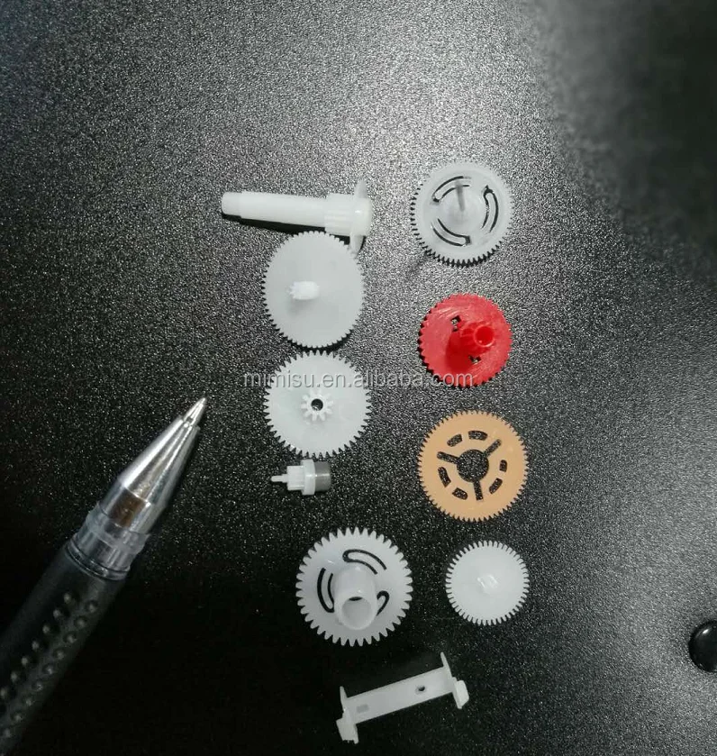 M0.2,M0.3,M0.4,M0.5,M0.6,M0.8,M1.2 Small plastic nylon pom spur gear