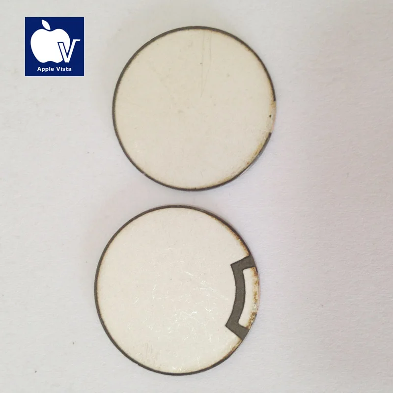 2 Mhz piezo ceramic PZT4 PZT5 PZT8 piezoelectric ceramic element piezo plate