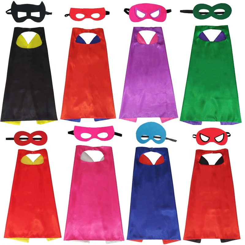  Оптовая продажа OEM индивидуальный логотип накидка супергероя костюмы для