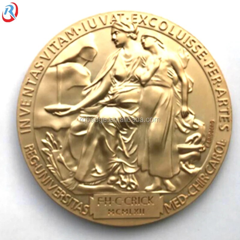 custom own logo gold plated metal 3D souvenir coin /challenge coin