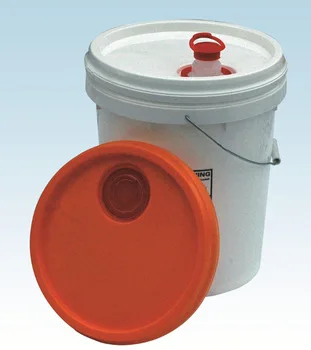 5 Gallon Thick Packaging Container Food Grade plastic seal paint pail buckets with handle