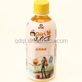 500ml plastic bottle mango juice bottle labels