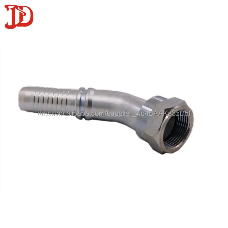 26741 hex UNF кованые техника шарнирным соединением для резиновый шланг Гидравлические Установки 45 градусов нить